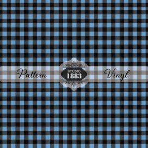 Blue Buffalo Plaid-Pattern Vinyl