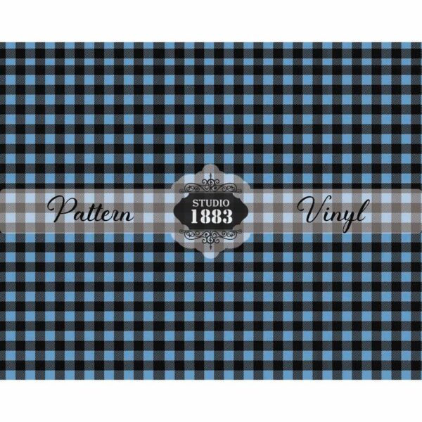Blue Buffalo Plaid-Pattern Vinyl - Image 2