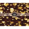 Bokeh Gold Hearts-Pattern Vinyl - Image 2
