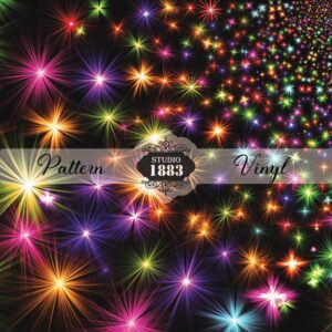 Bright Star-Pattern Vinyl