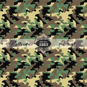 Camo-Green-Pattern Vinyl