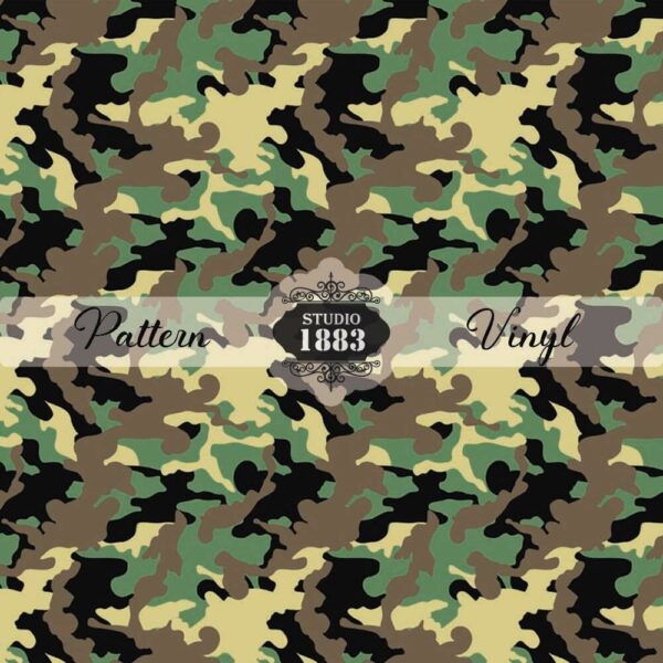 Camo-Green-Pattern Vinyl