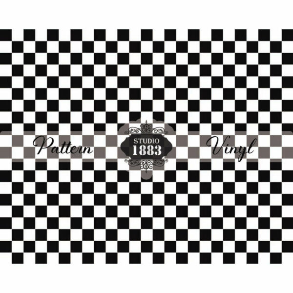 Checkered Flag-Pattern Vinyl - Image 2