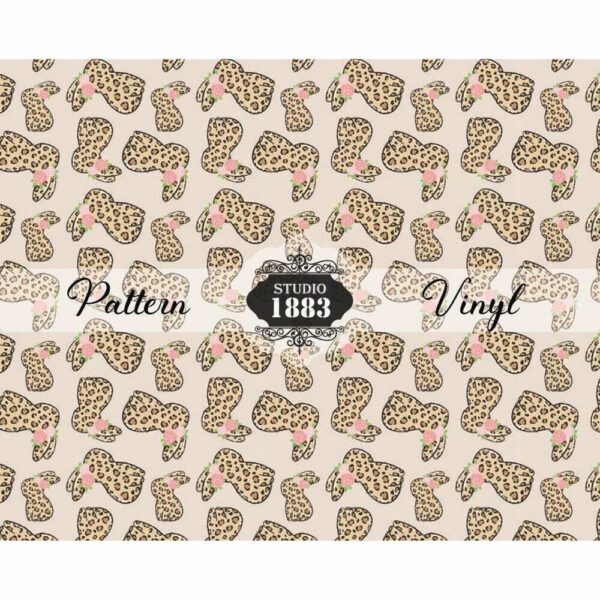 Cheetah Bunny-Pattern Vinyl - Image 2