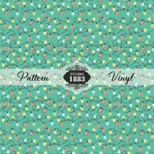 Christmas Lights-Pattern Vinyl