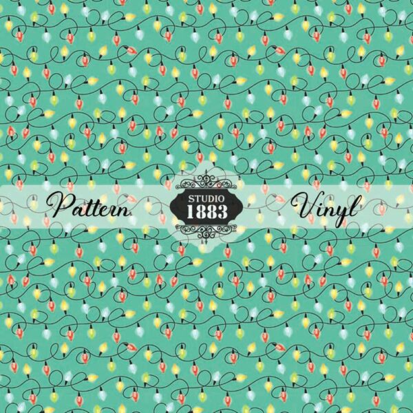 Christmas Lights-Pattern Vinyl