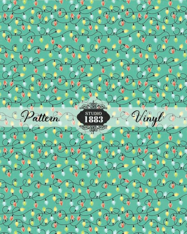 Christmas Lights-Pattern Vinyl - Image 2