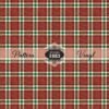 Christmas Tartan-Pattern Vinyl