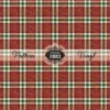 Christmas Tartan-Pattern Vinyl - Image 2
