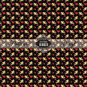 Cupid-Pattern Vinyl