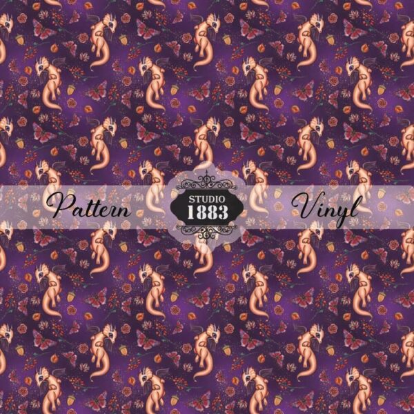 Dragon Flying-Pattern Vinyl