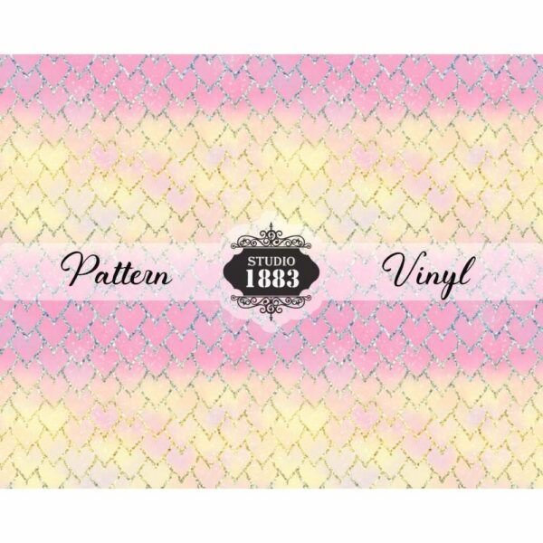 Dragon Hearts-Pattern Vinyl - Image 2