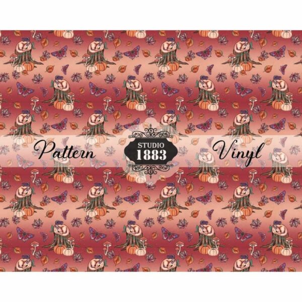 Dragon On Stump-Pattern Vinyl - Image 2