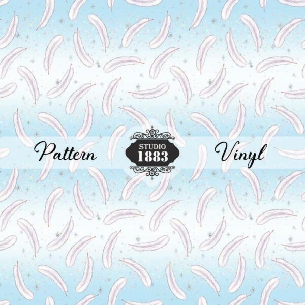 Feathers-Pattern Vinyl