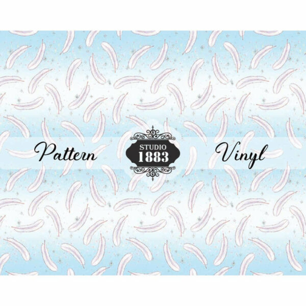 Feathers-Pattern Vinyl - Image 2