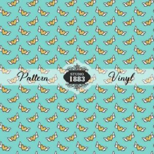 Flying Hearts-Pattern Vinyl