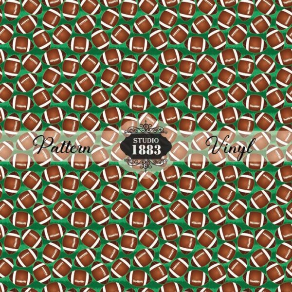 Footballs2-Pattern Vinyl