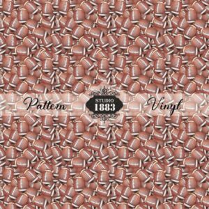 Footballs-Pattern Vinyl