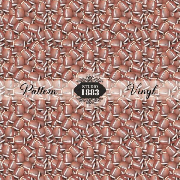 Footballs-Pattern Vinyl
