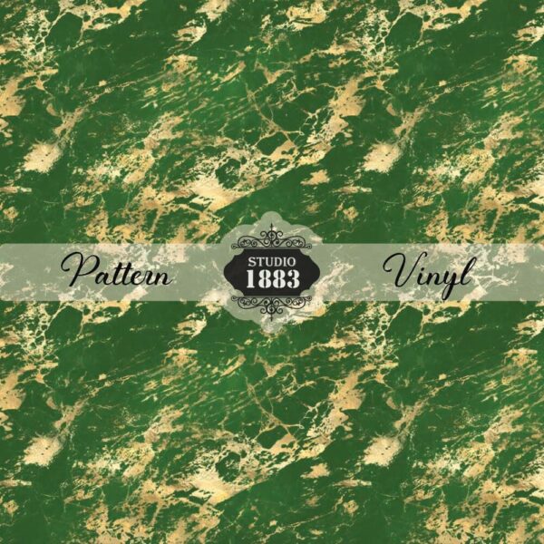 Green Marble-Pattern Vinyl