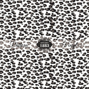 Grey Leopard-Pattern Vinyl