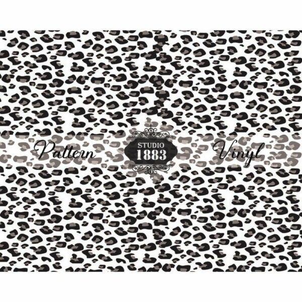 Grey Leopard-Pattern Vinyl - Image 2