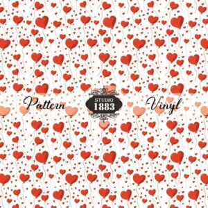 Heart Balloons-Pattern Vinyl