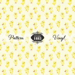 Kickin Chicken-Pattern Vinyl