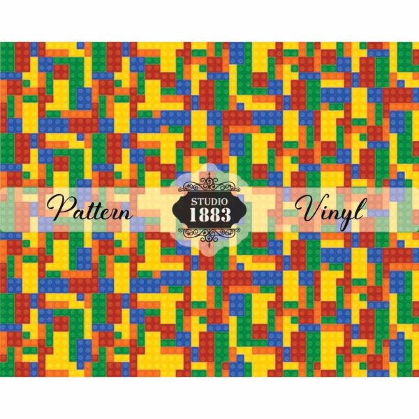 Lego-Pattern Vinyl - Image 2