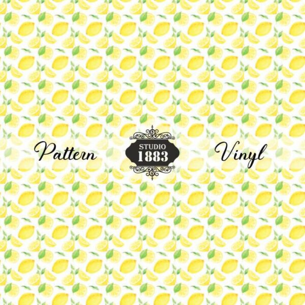 Lemons-Pattern Vinyl