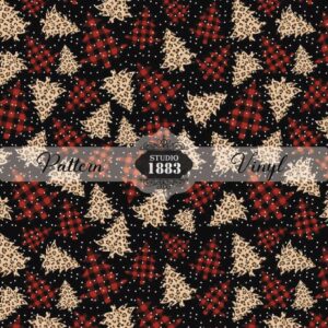 Leopard Buffalo Trees-Pattern Vinyl