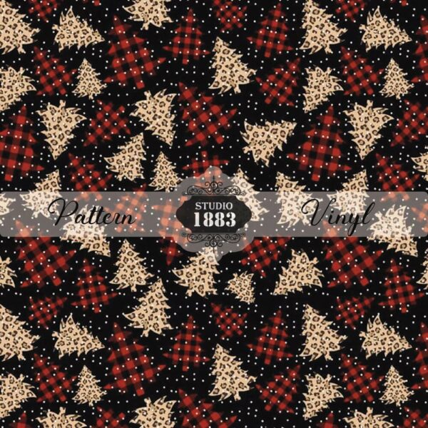 Leopard Buffalo Trees-Pattern Vinyl