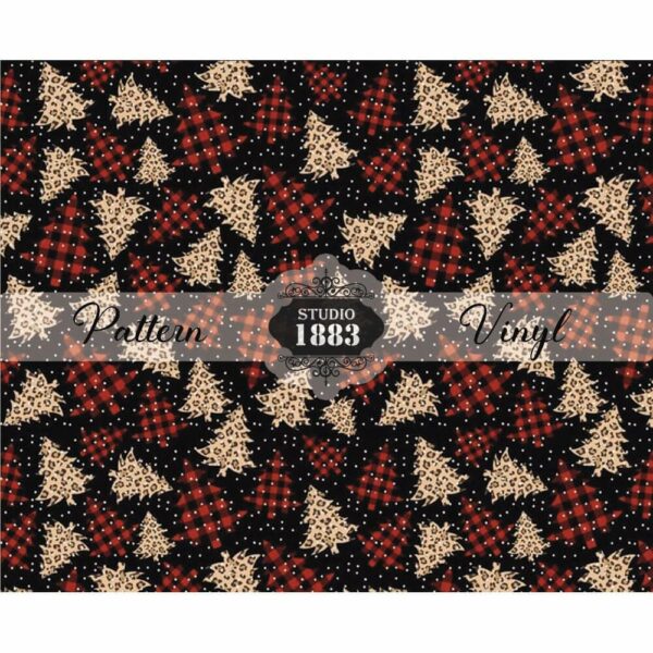 Leopard Buffalo Trees-Pattern Vinyl - Image 2
