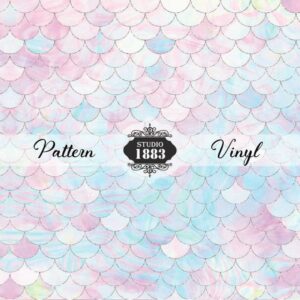 Mermaid-Pattern Vinyl