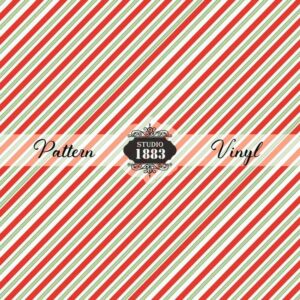 New Candy Cane-Pattern Vinyl