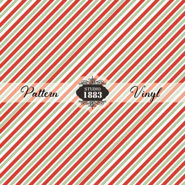 New Candy Cane-Pattern Vinyl