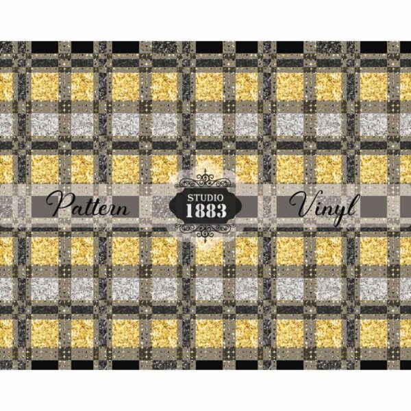 New Year Plaid-Pattern Vinyl - Image 2
