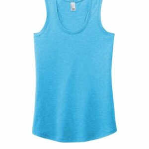 District Racer Tank - Turquoise Frost