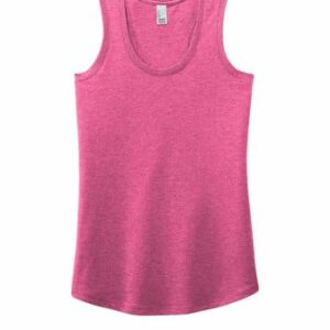 District Racer Tank - Fuchsia Frost