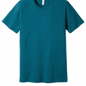 BC SS Unisex T-HthrDeepTeal