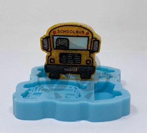Magic School Bus Silicone Mold - Straw Topper