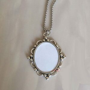 Oval Pendant Necklace