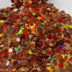 Falling Leaves - Holographic Shape Glitter
