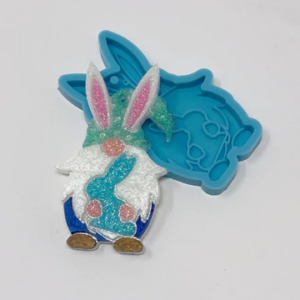Hippity Hoppity - Keychain Silicone Mold *RETIRED*