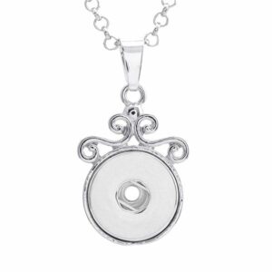 Scroll Dangle Necklace