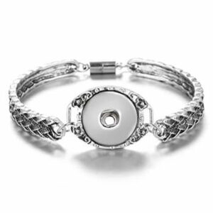 Braided Snap Bracelet
