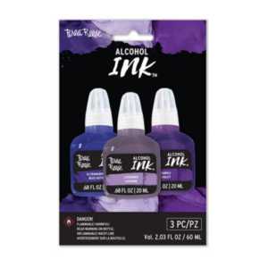 Alcohol Ink 3 pk- Ultramarine Blue, Lavender, Purple