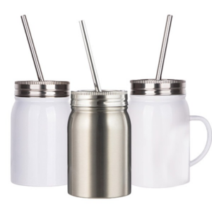 12 oz. Mason Jar Tumbler