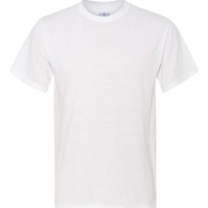 Jerzees 100% Poly Shirt-White