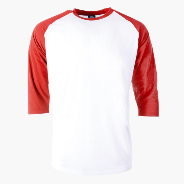 EG Pro Raglan - Red/White